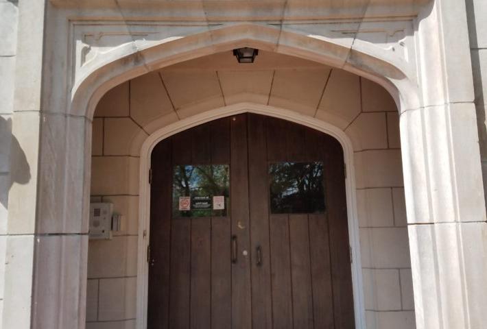 Ligon Hall Front Door